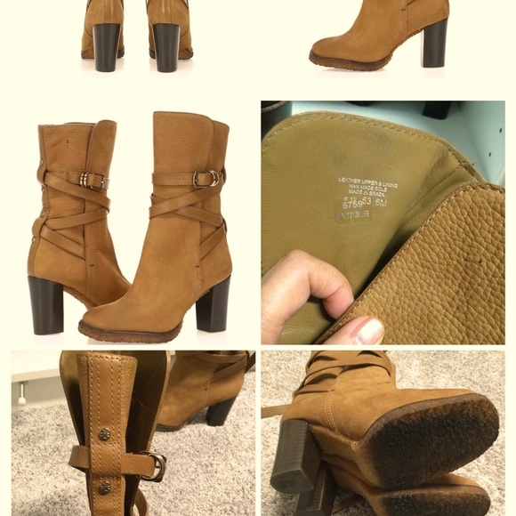 Tory Burch Tan Ankle Boots - Picture 6 of 7